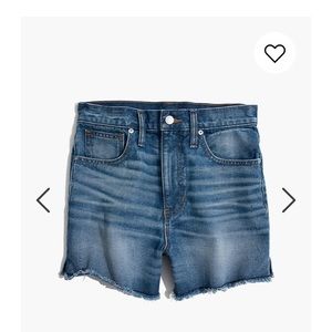 Madewell The Perfect Jean Short sz 32 BNWT